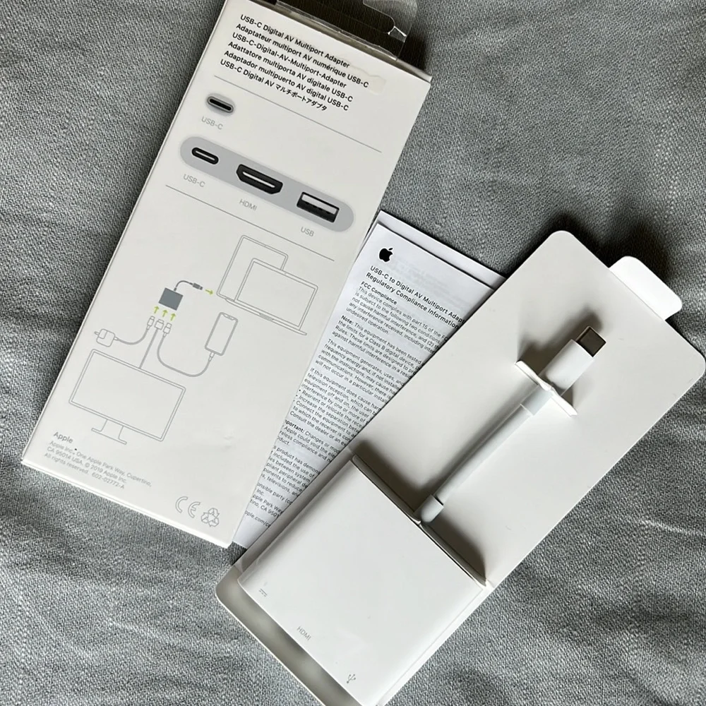 Apple USB-C Digital AV Multiport Adapter, Opened Box